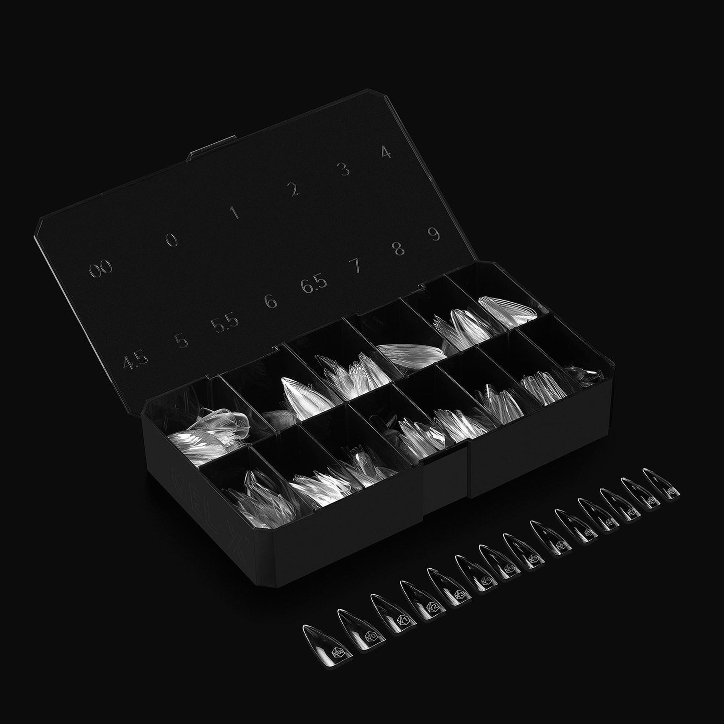Apres Gel-X Tips Sculpted Stiletto Long 600Pcs 40168