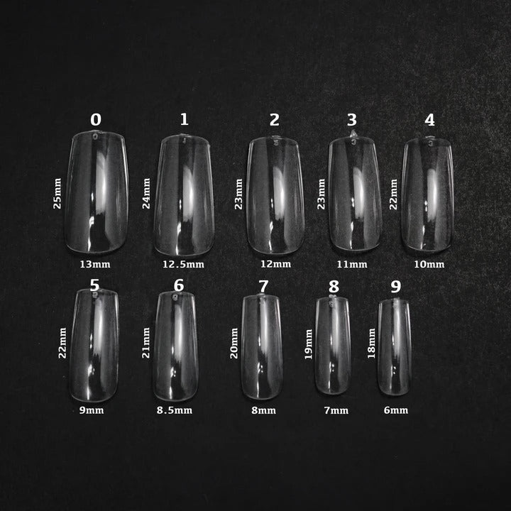 Apres Gel-X Individual Tips Sculpted Square Medium 50PK SSM7