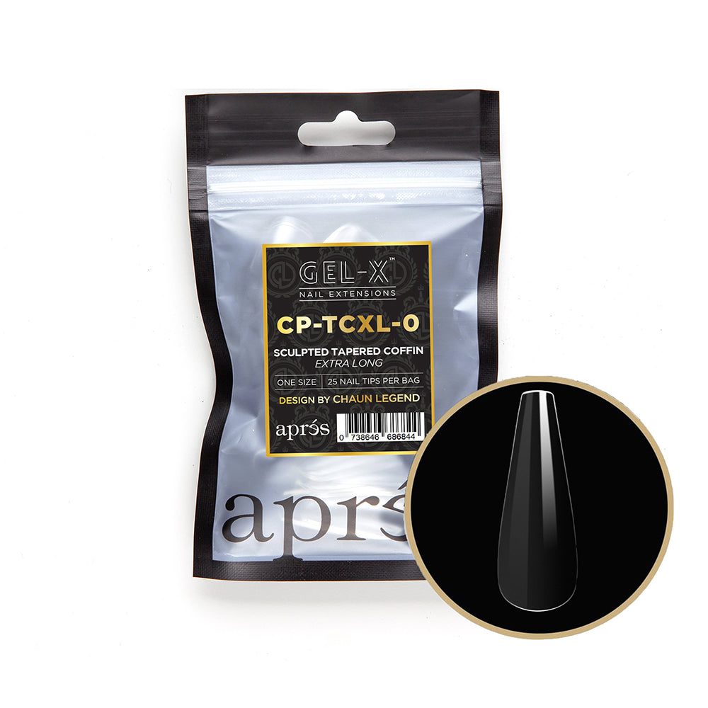 Apres Gel-X Sculpted Tapered Coffin Extra Long 25PK CPTCL9
