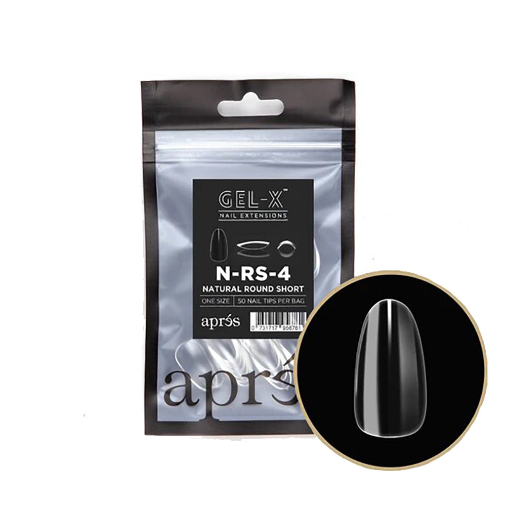 Apres Gel-X Tips Rondes Naturelles Courtes 50 pièces NRS4/95676