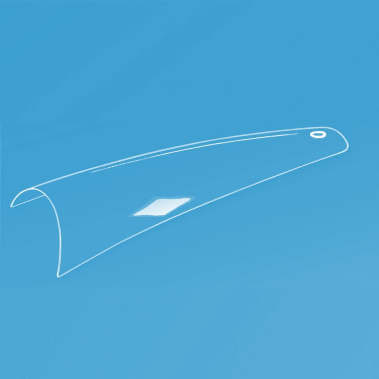 USN Straight Coffin Clear Tips #2 Bag Of 500 Tips