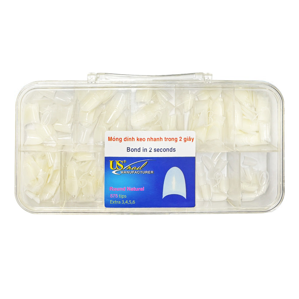 USN Round Natural Size 0-10 In Box 575 Tips 00409