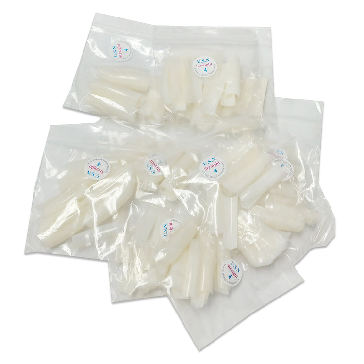 USN Straight Tips 4 Bag Of 500 Tips