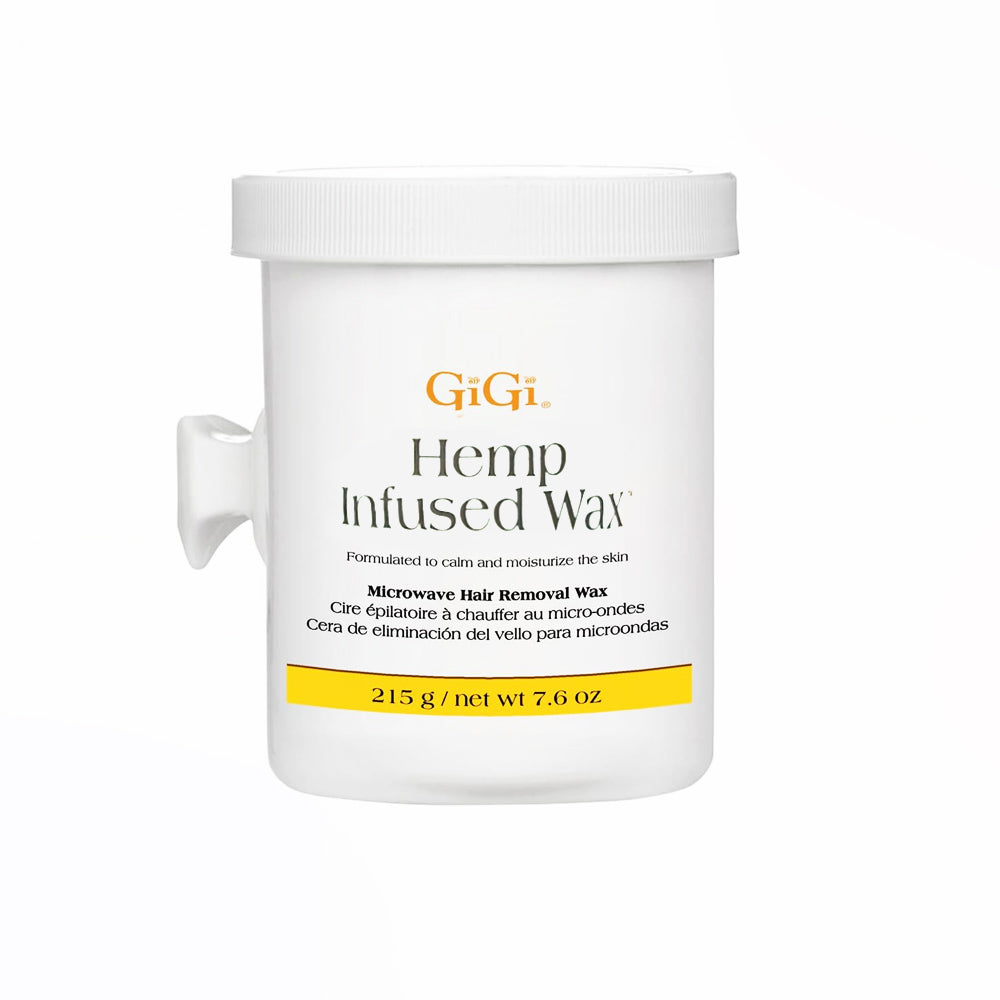 Gigi Microwave Hair Removal Wax 8 fl oz - Hemp Infused 09180