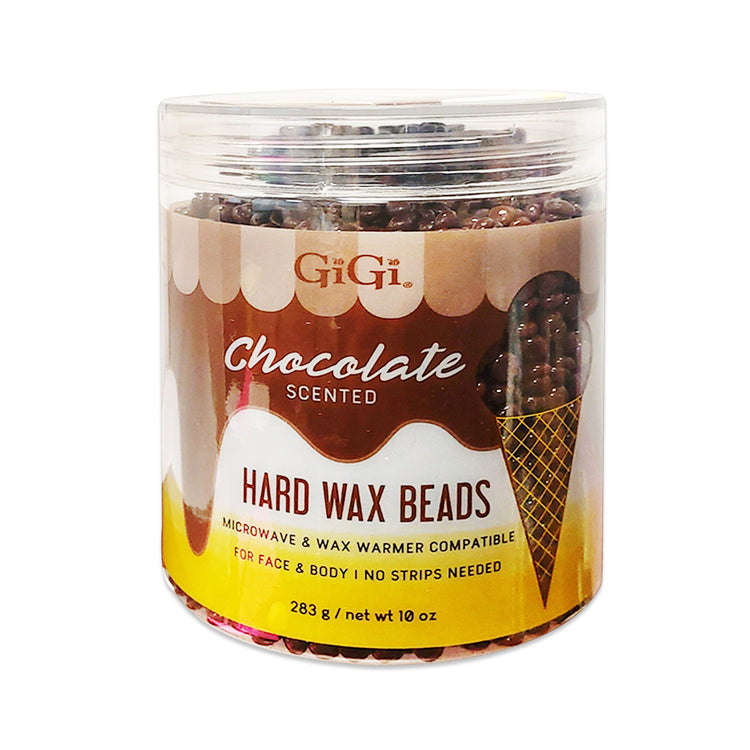 Gigi Hard Wax Beads Chocolate Scented 283 g/10 fl oz 91647