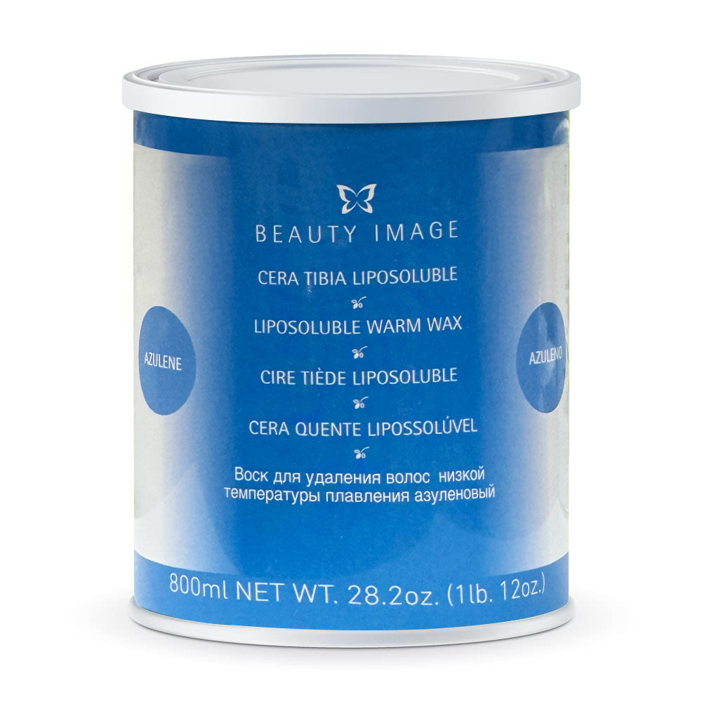 Beauty Image Cire tiède naturelle Azulène 800ml 26013