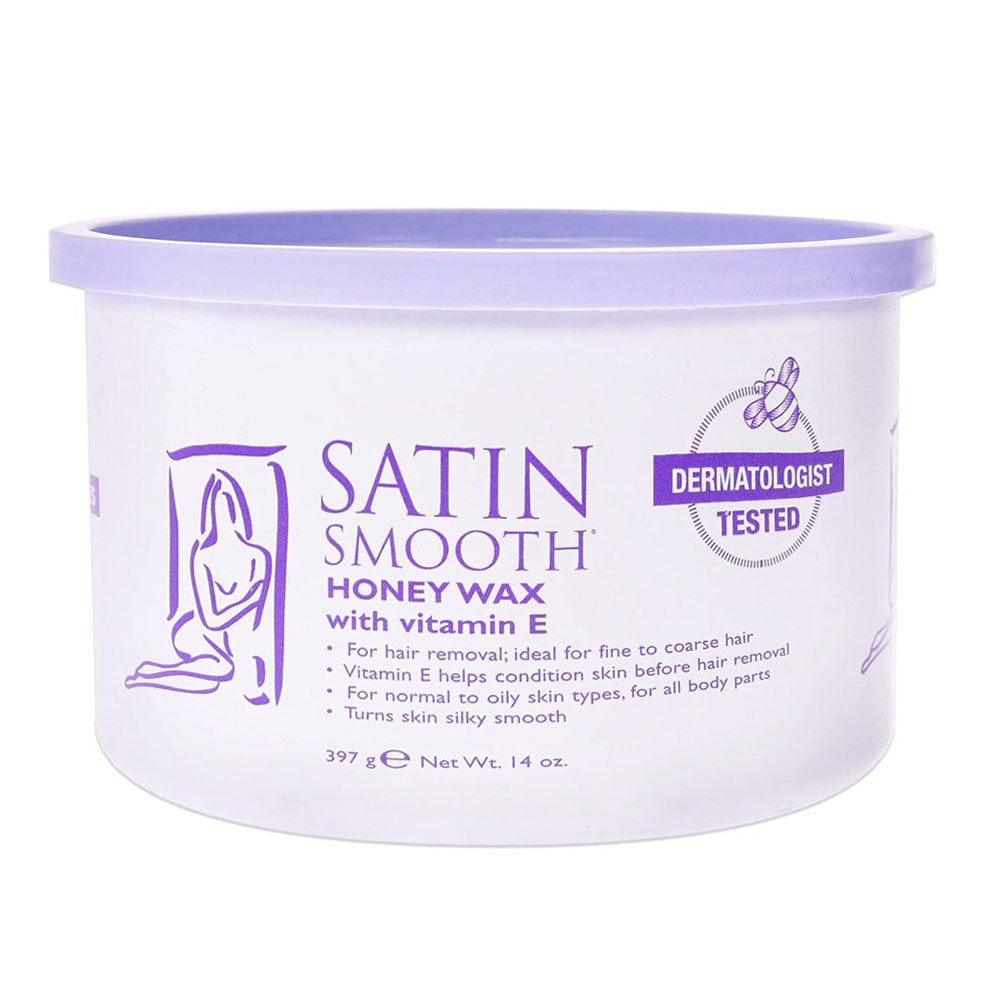 Satin Smooth Honey Wax With Vitamin E 14 oz. 14141