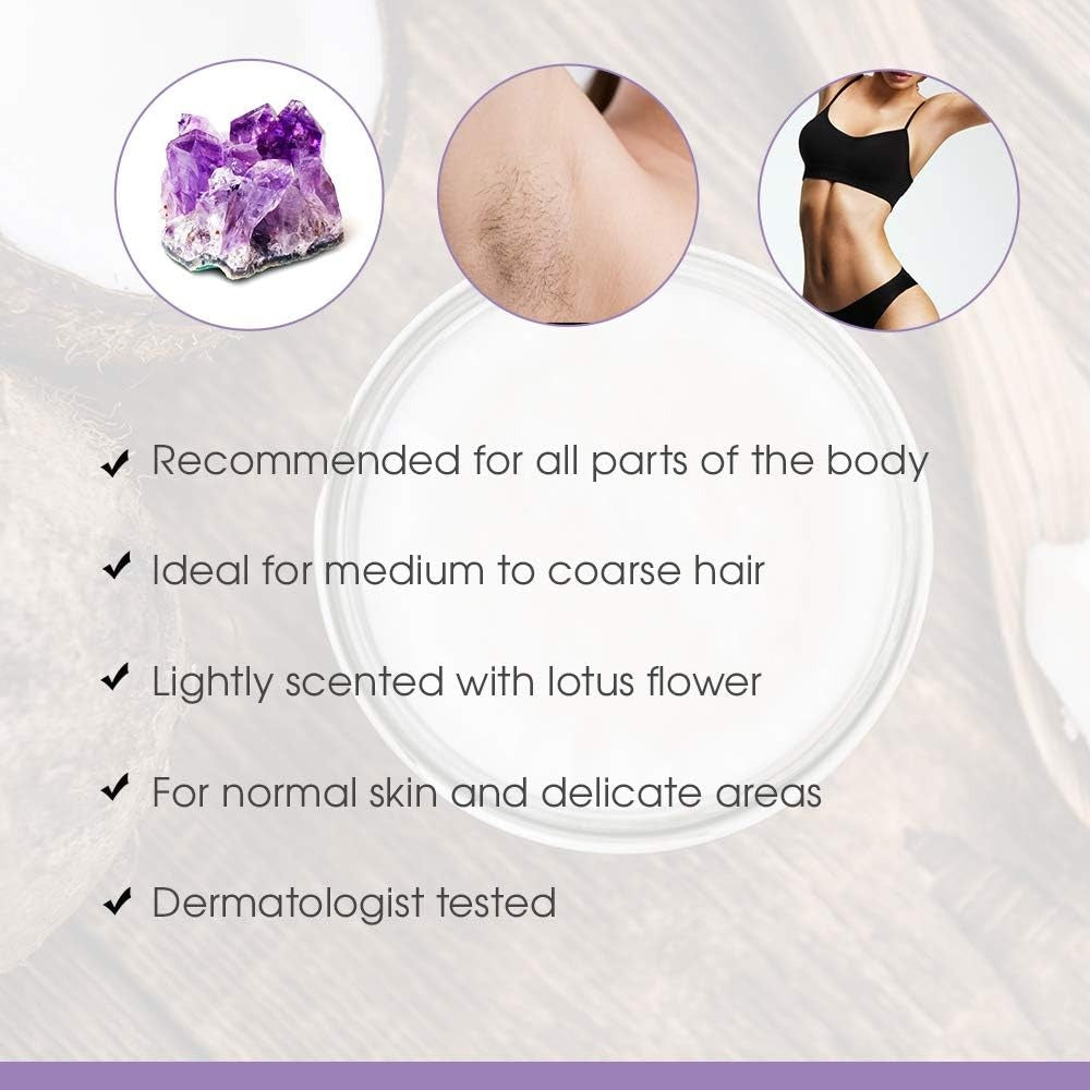 Satin Smooth Amethyst Crystal Soft Wax 14oz 814119/35703