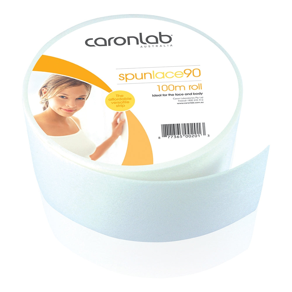 Caronlab Waxing Strip Spunlace90 100m Roll White CL-2S90R100