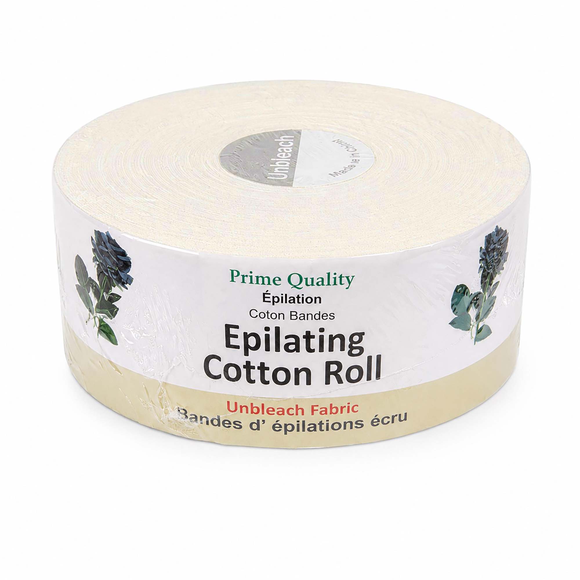 Silk B Waxing Strip Unbleach 3.5"x100 Yard WRG3100 5566