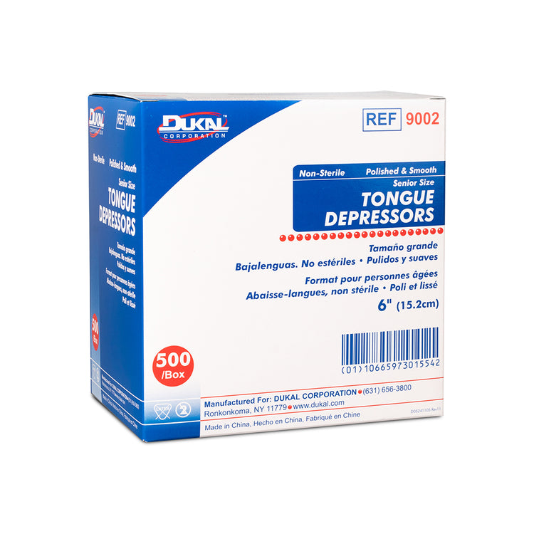 Dukal Tongue Depressors (Waxing Spatula) 500PC 9002/01554