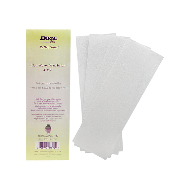 Dukal Non-Woven Wax Strips 3" x 9" 100PK 900714/01578