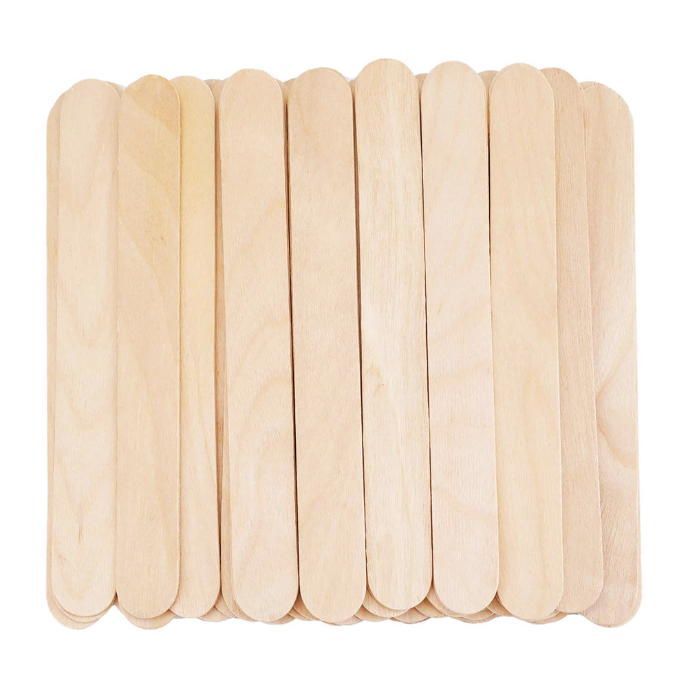 Satin Smooth Large Wood Applicators 100PK 814163/19368