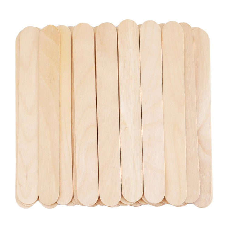 Satin Smooth Large Wood Applicators 100PK 814163/19368