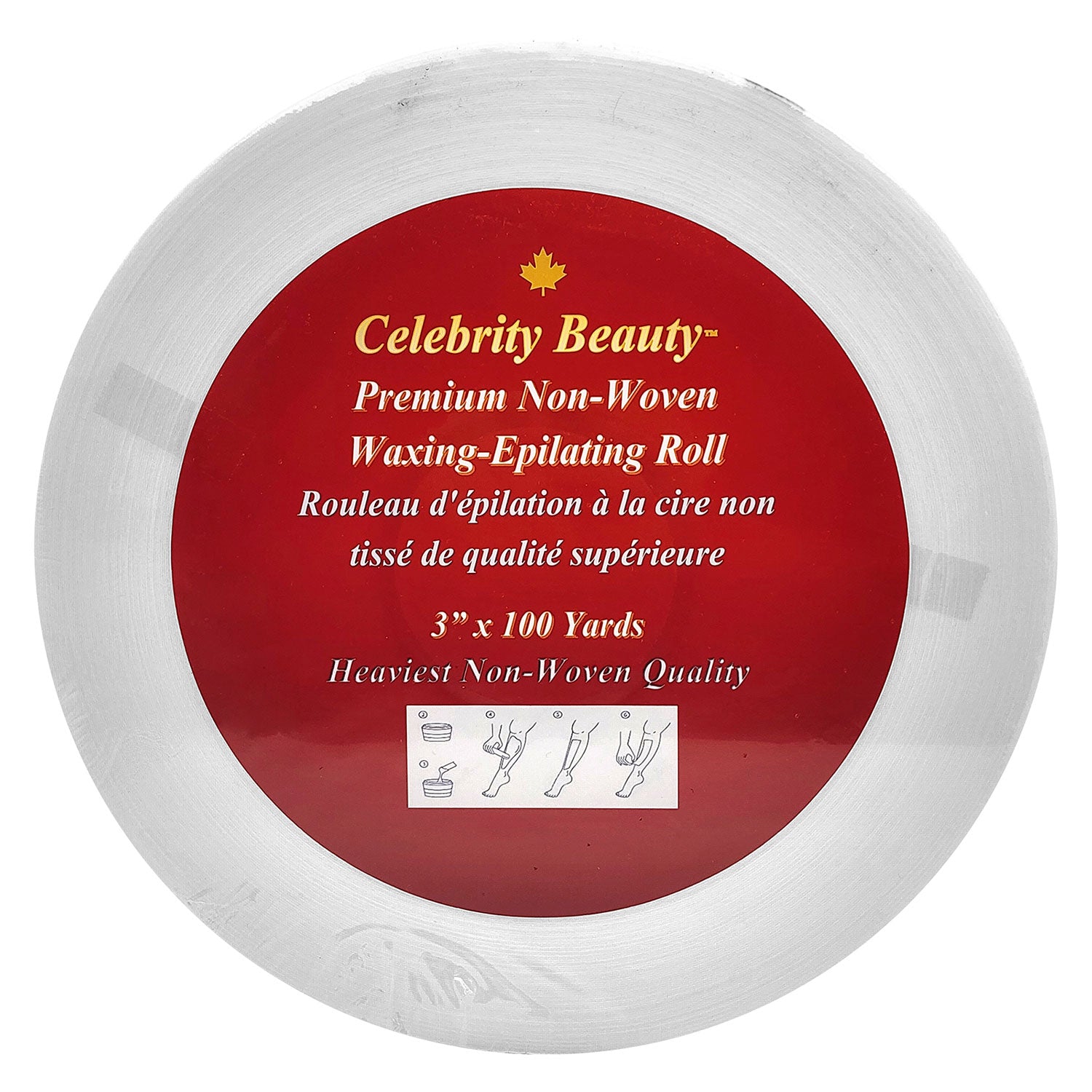 Celebrity Beauty Premium Non Woven Wax Roll 3"x100 68833