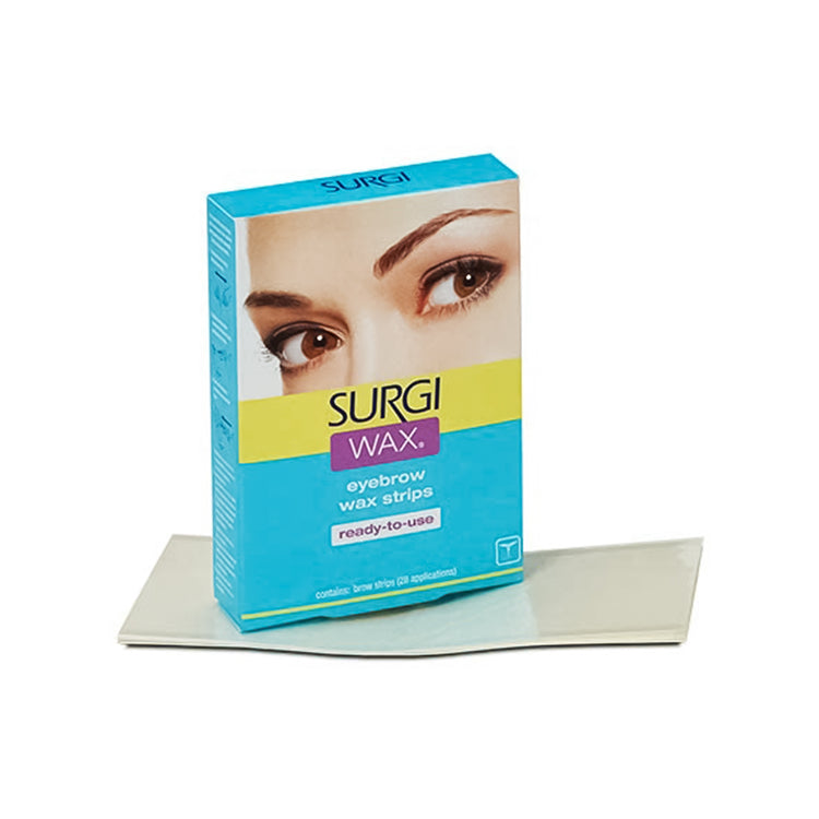 Surgi Wax Eyebrow Wax Strips Ready-To Use 28PC 82500