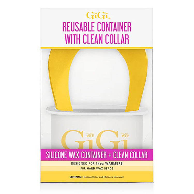 GiGi Silicone Reusable Container with Clean Collar 92033