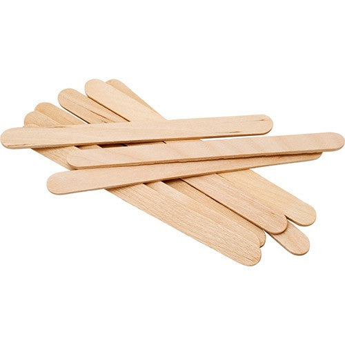 Waxing Spatula Junior (500pcs) - Small Wooden WSS: