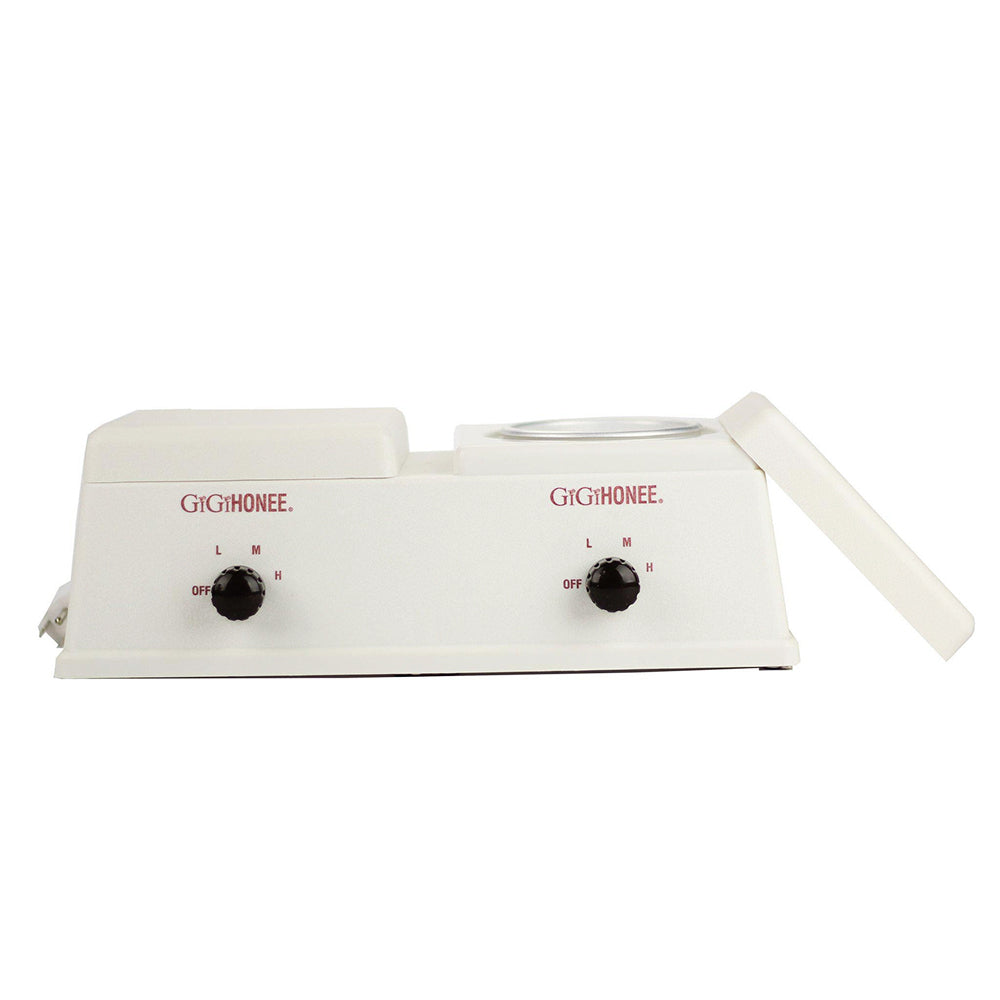 Gigi Deluxe Double Wax Warmer  0230CN
