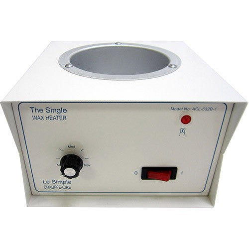 The Single Wax Heater - ACL-632B-1 CSA Approved.