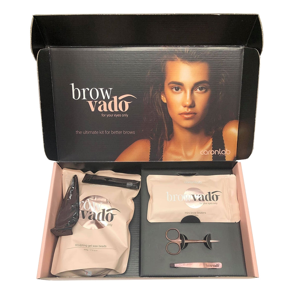 Caronlab Browvado Brow Wax Kit CL2WBBVKIIT 00905