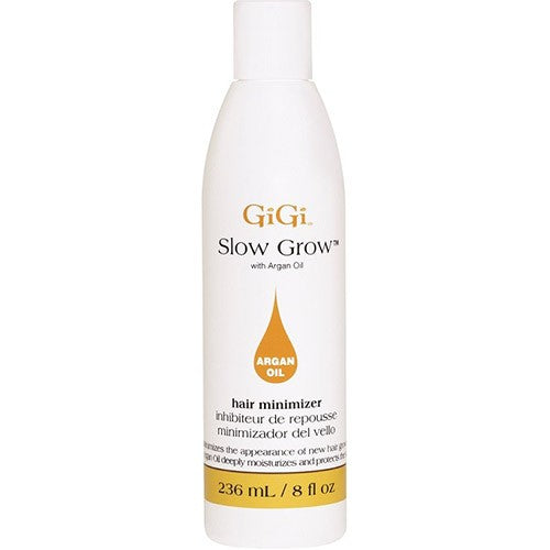 Gigi Slow Grow Lotion with Argan Oil 8 oz 236ml 0740