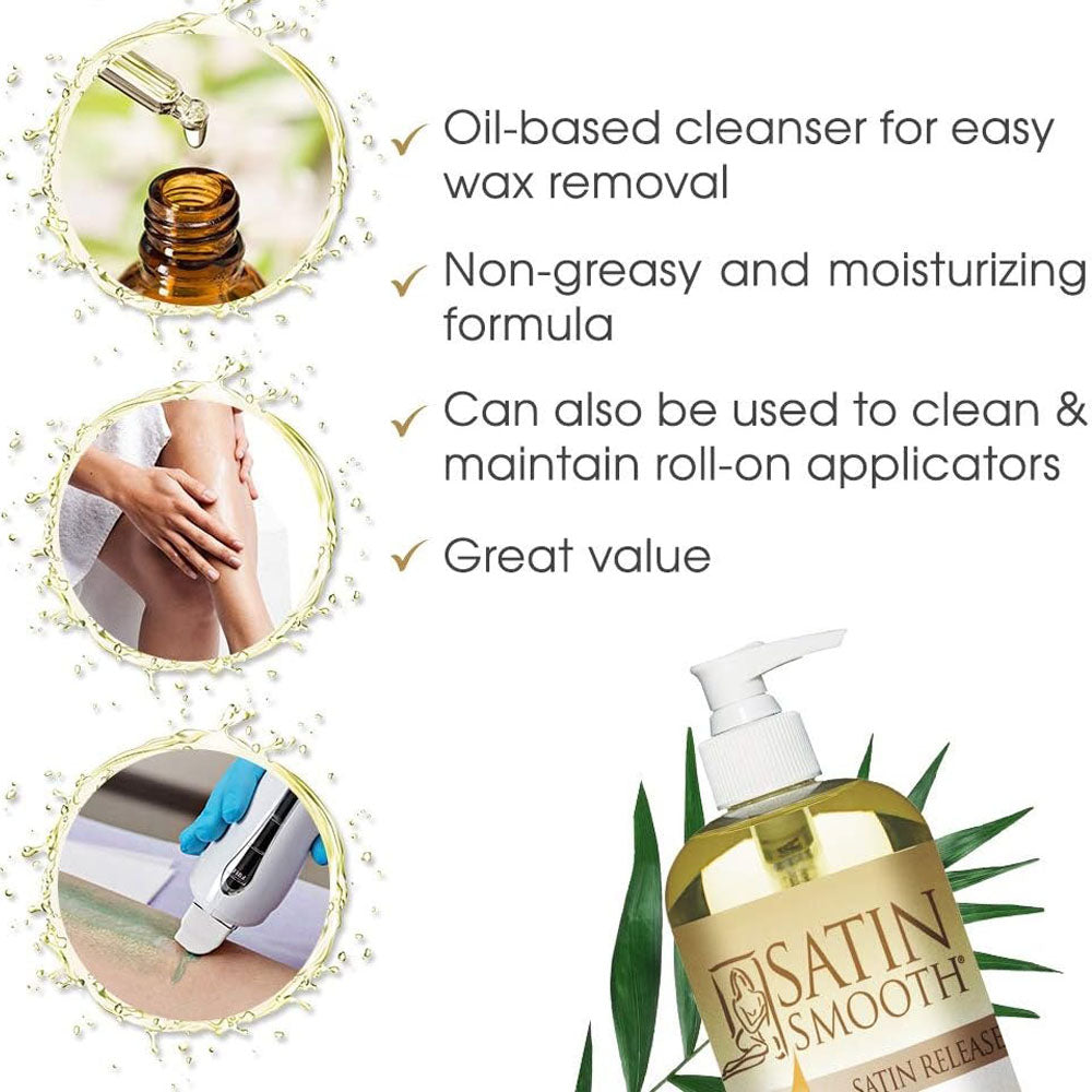 Satin Smooth Wax Residue Remover Oil 16 oz 814217