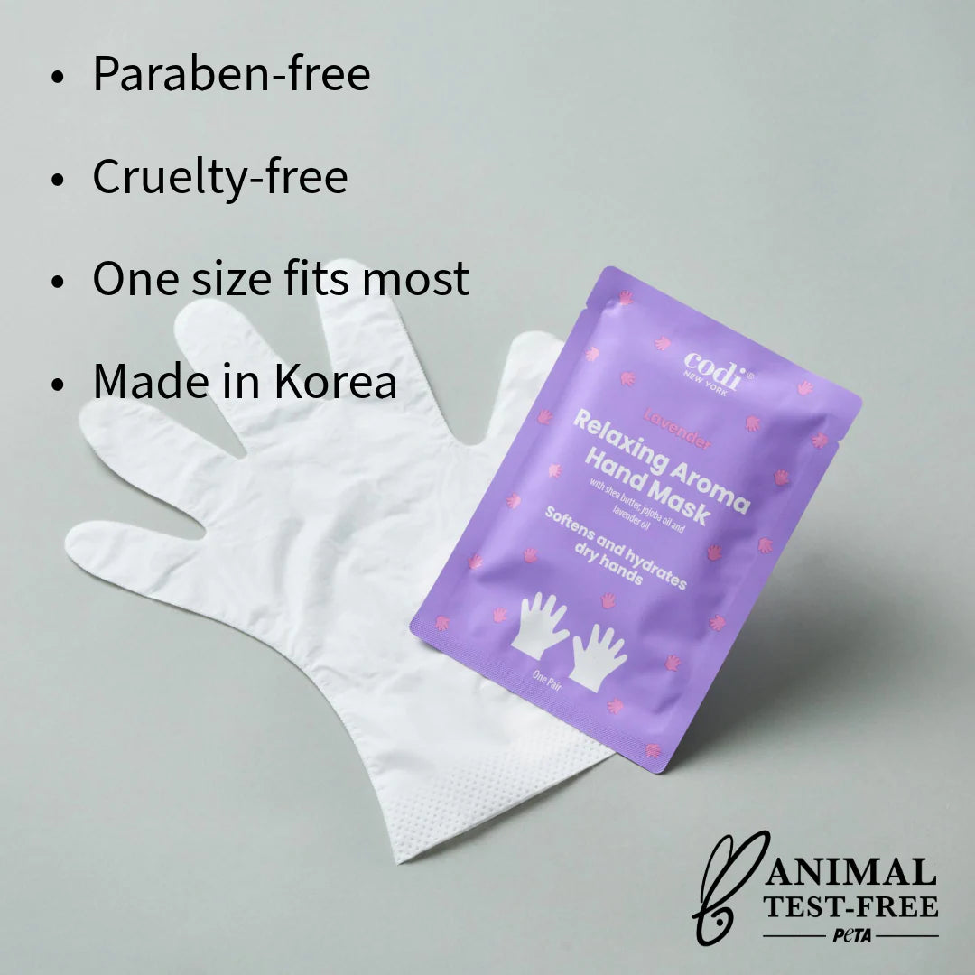 Codi Relaxing Aroma Hand Mask - Lavender 36501