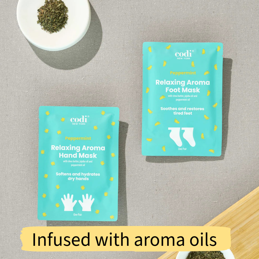 Codi Relaxing Aroma Foot Mask - Peppermint 36500
