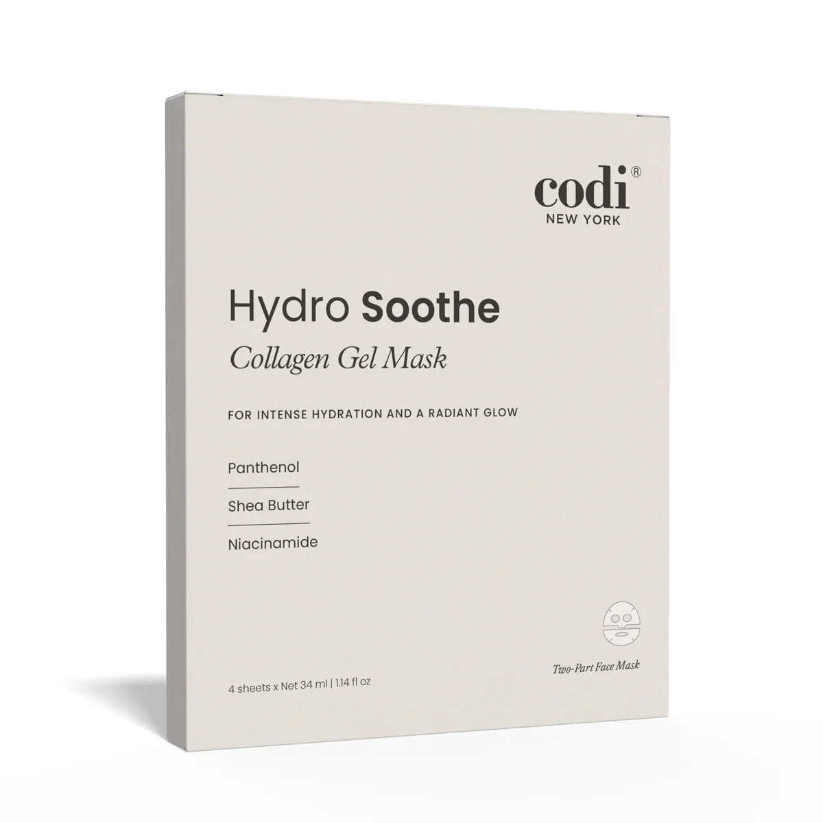 Codi Hydro Soothe Collagen Gel Mask Pack4 36508