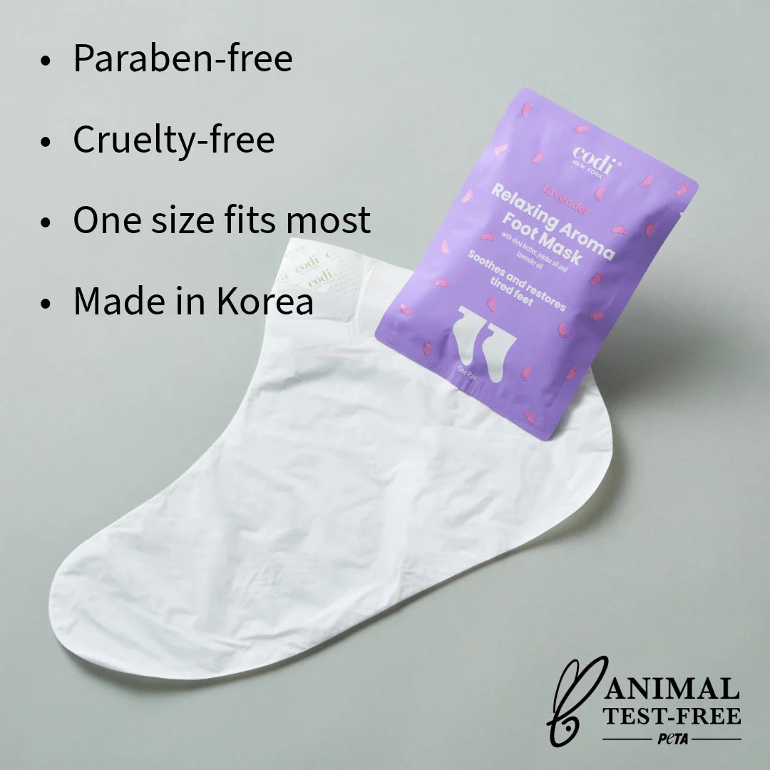 Codi Relaxing Aroma Foot Mask - Lavender 36504