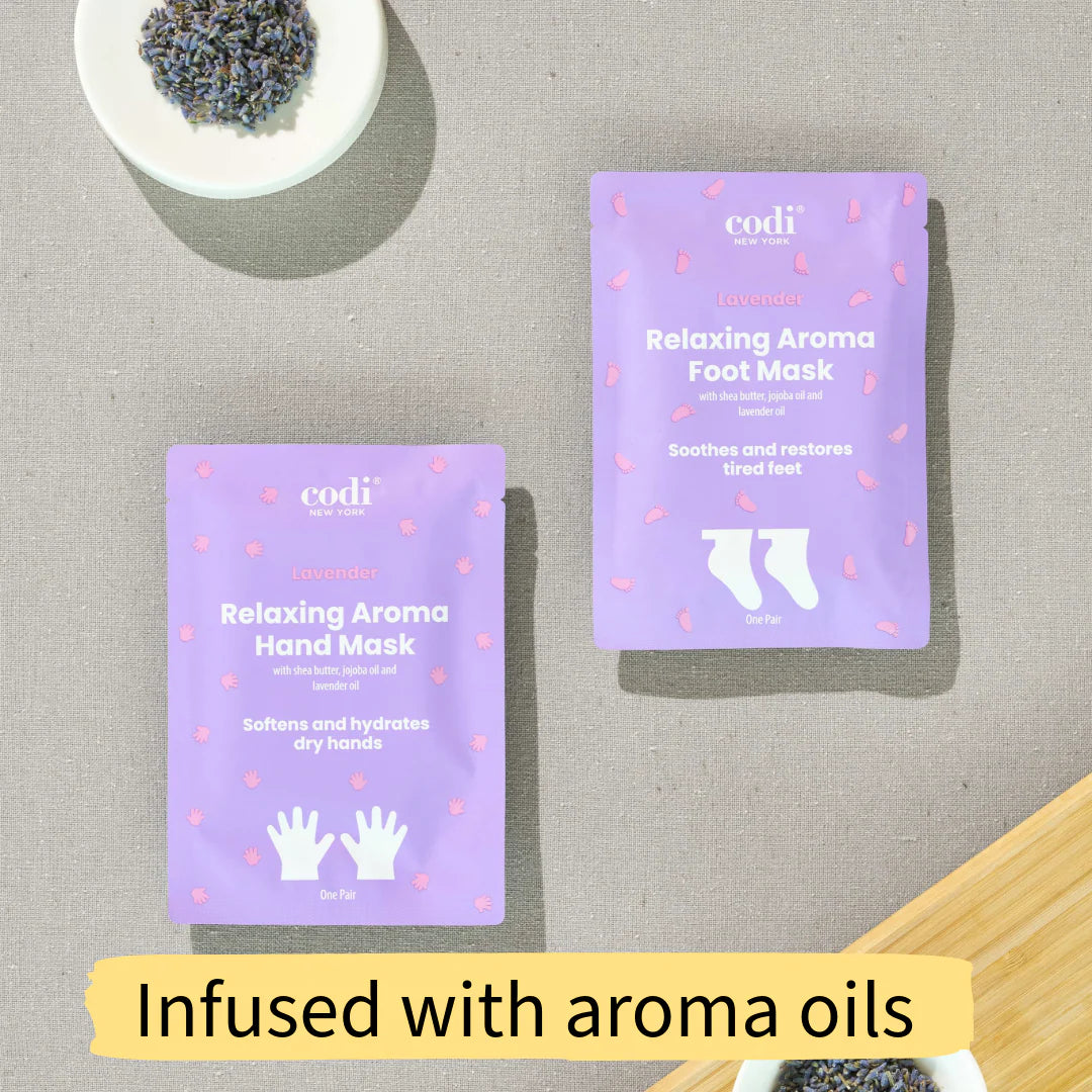 Codi Relaxing Aroma Foot Mask - Lavender 36504