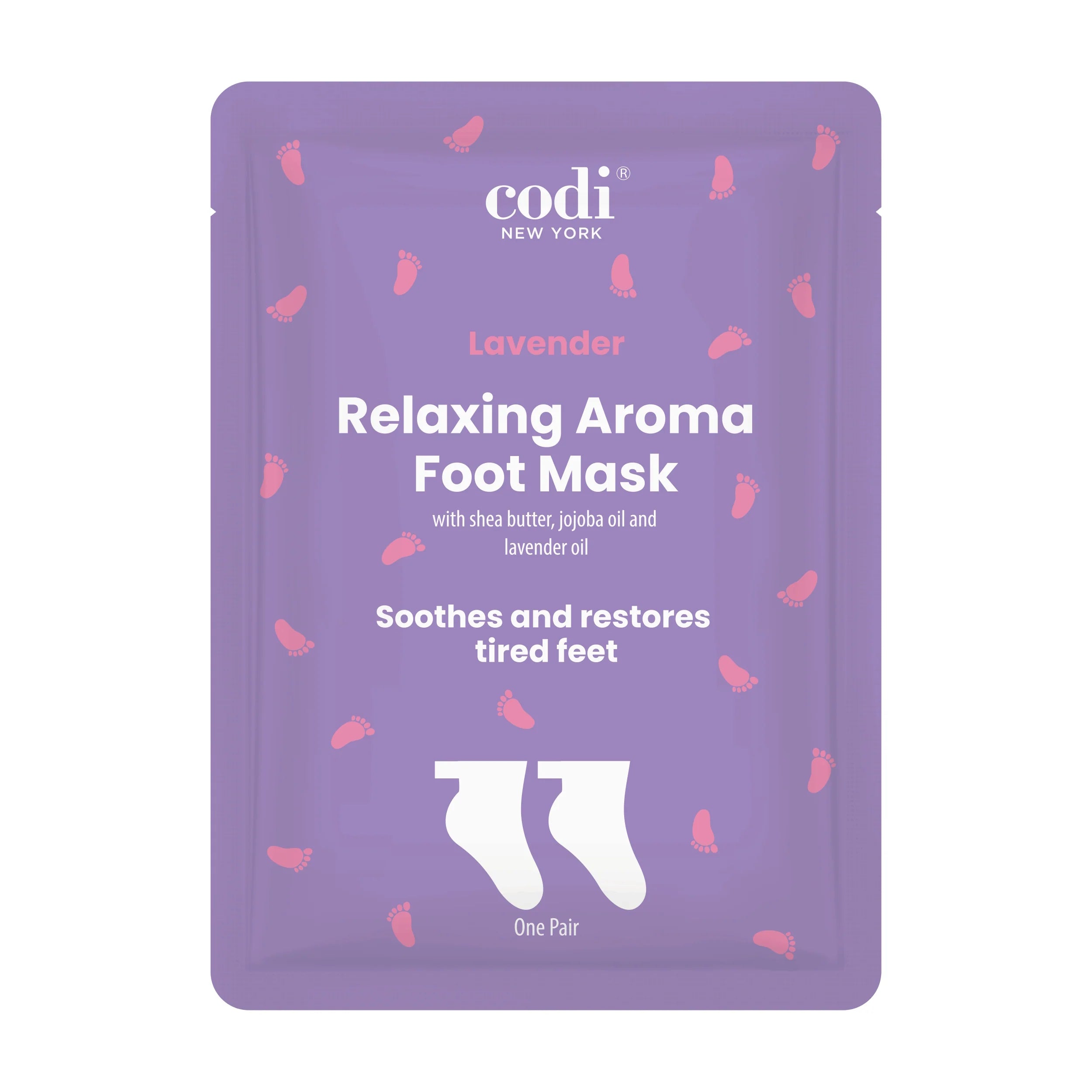 Codi Relaxing Aroma Foot Mask - Lavender 36504